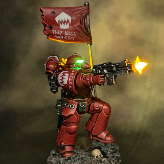 Brother Castiar, Flesh Eaters Assault Intercessor with swappable